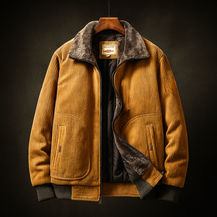 Broja - Chaqueta Informal De Pana Con Cremallera
