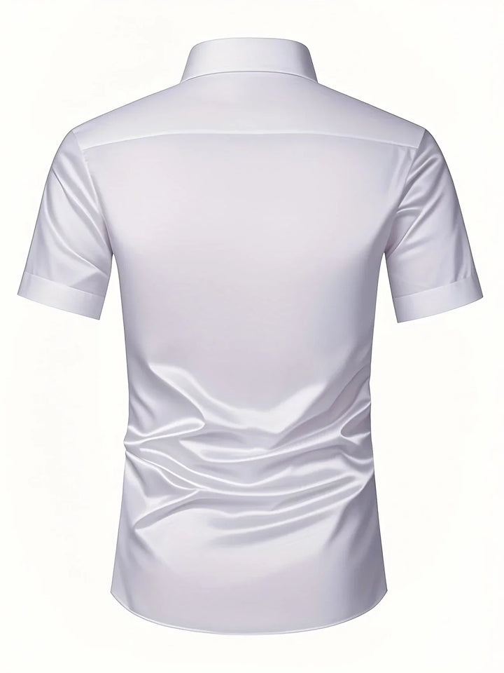 Ezra - Elegante Camisa Entallada Con Botones