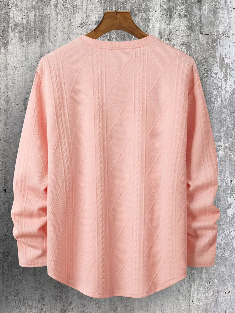 Pauleta - Sudadera Informal de Manga Larga y Cuello Redondo