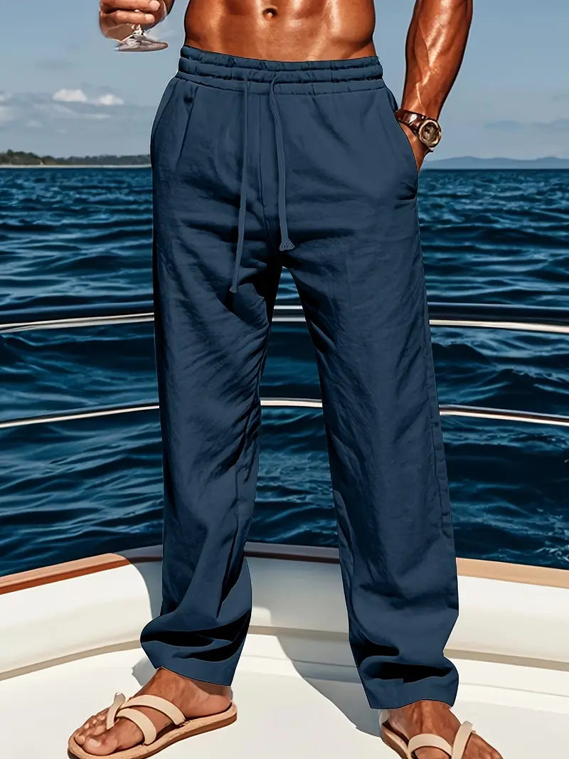 Babaev - Pantalón Elegante De Lino
