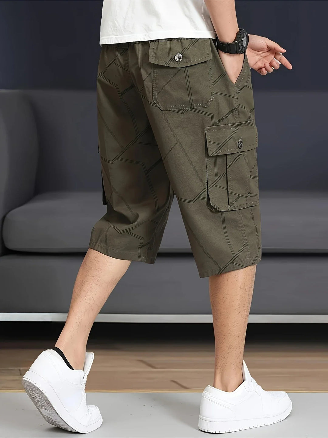 Hazlewood - Pantalones Cortos Carga Informales Para Verano