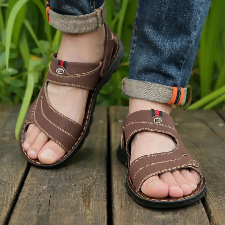 Haddin - Sandalias Con Correas Ajustables