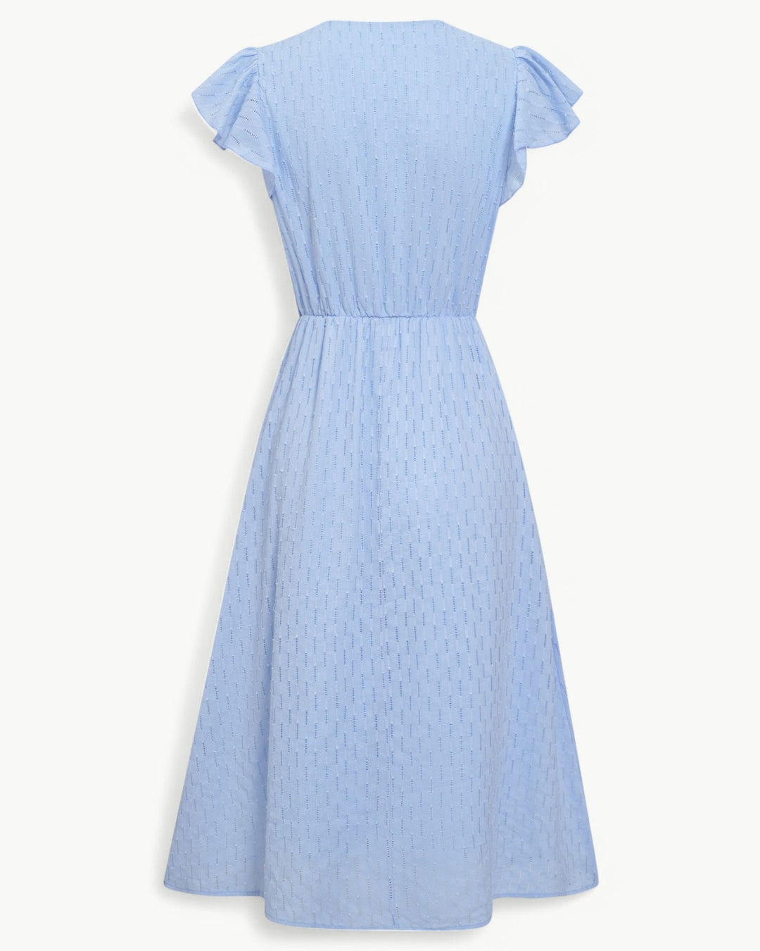 Julieta - Vestido Midi Con Mangas Con Volantes
