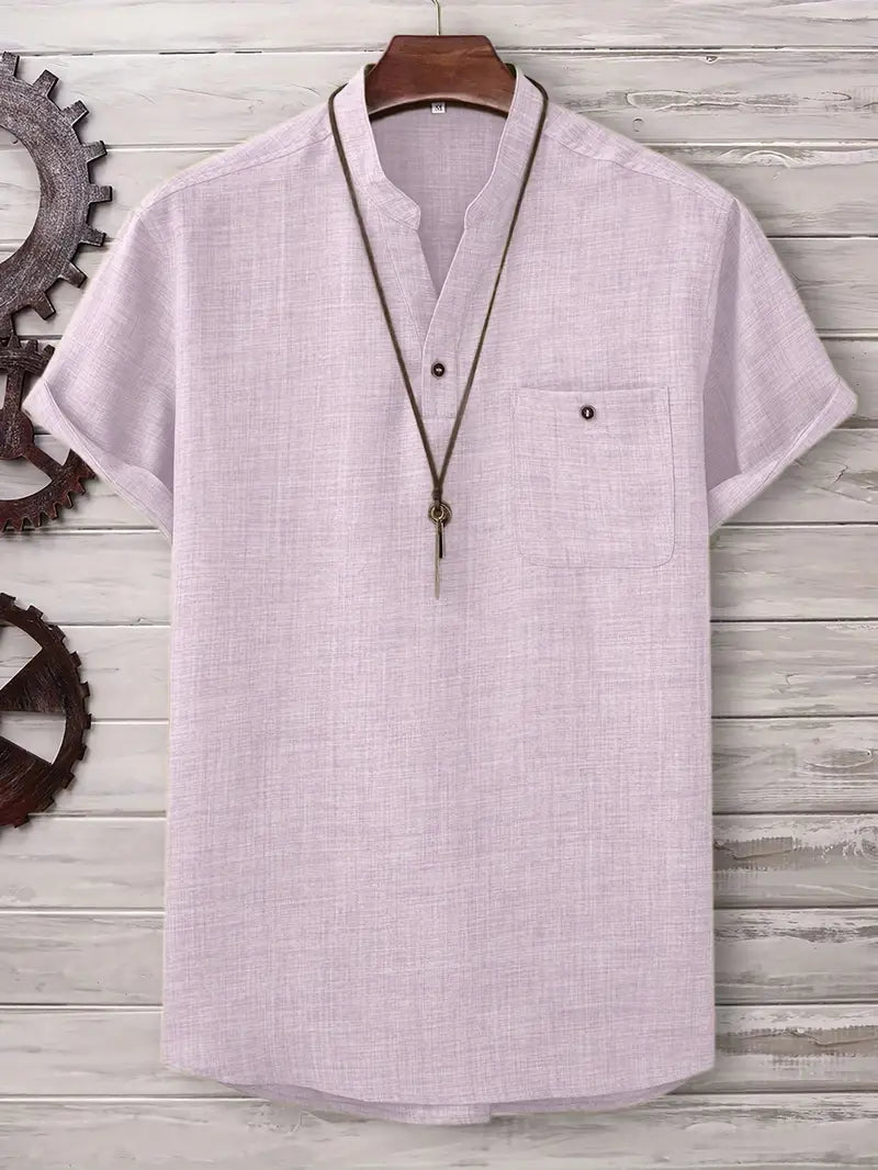 Kieth - Camisa De Manga Corta Con Bolsillo Delantero