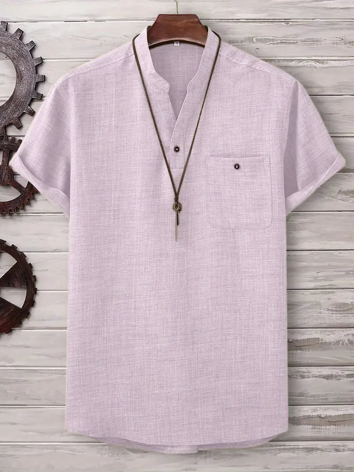 Kieth - Camisa De Manga Corta Con Bolsillo Delantero