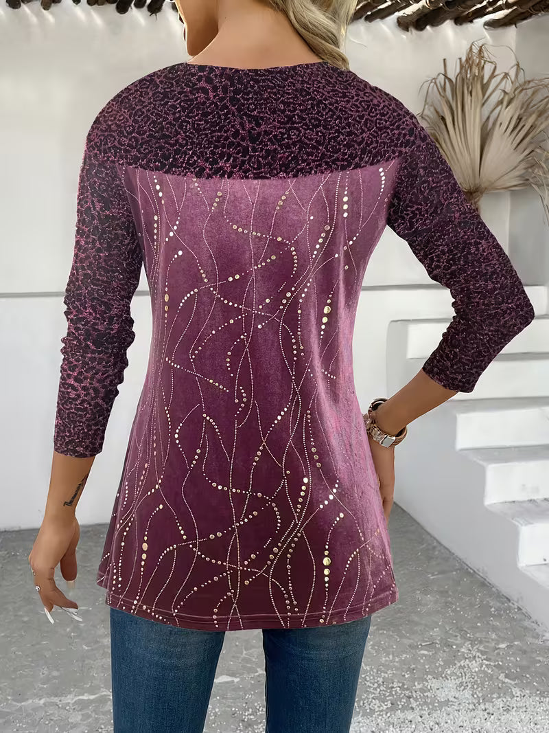 Zulikha - Elegante Camiseta De Manga Larga