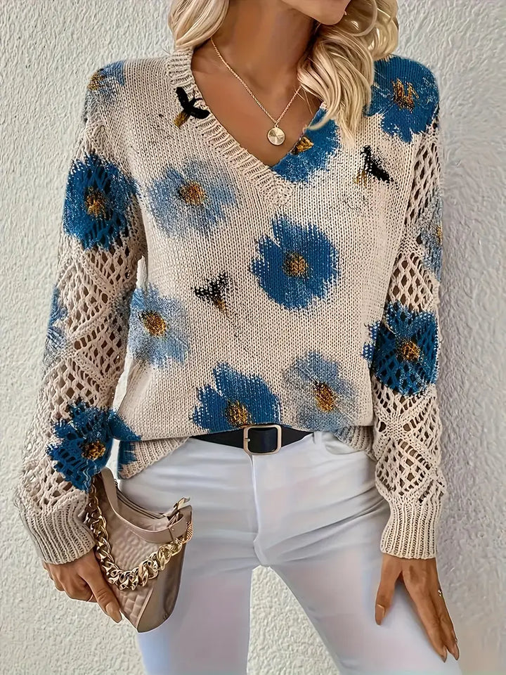 Tatyana - Elegante Cárdigan Con Cuello En V