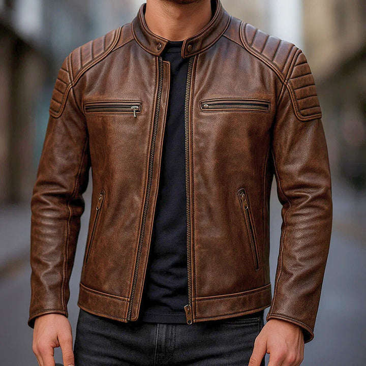 Samer - Chaqueta De Cuero De Primera Calidad