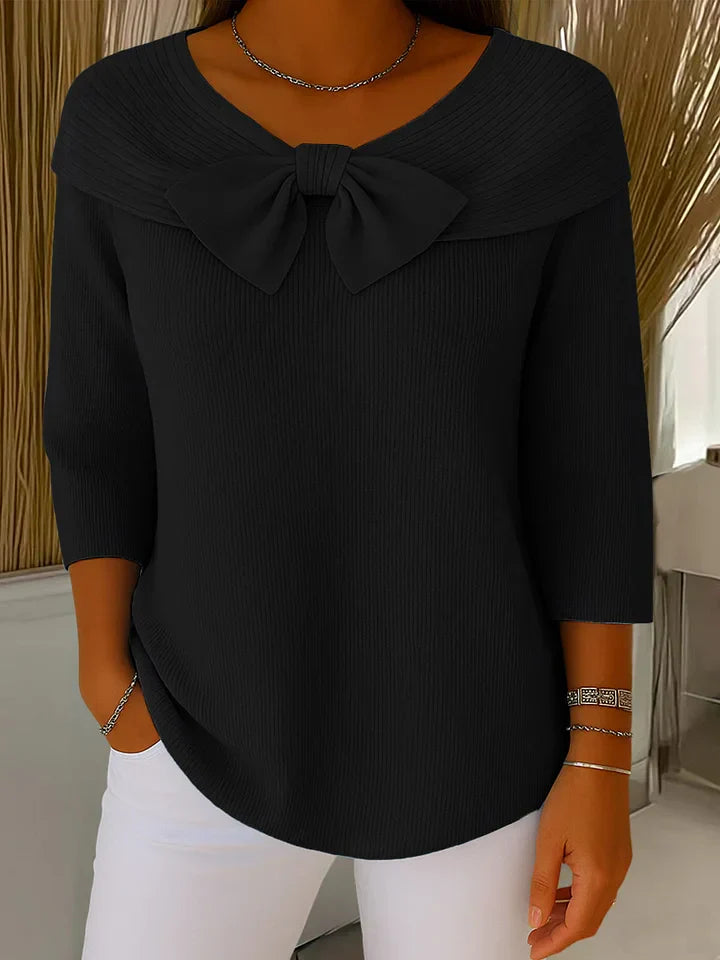 Mylie - Jersey De Punto Con Cuello Redondo