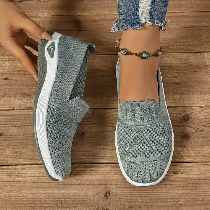 Yaelith - Zapatilla Ortopédica Transpirable Sin Cordones Para Caminar