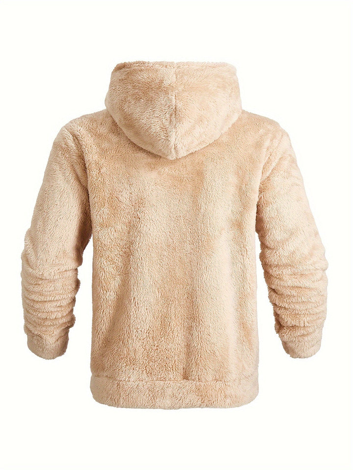 Hessel - Sudadera Con Capucha y Manga Larga Con Cremallera