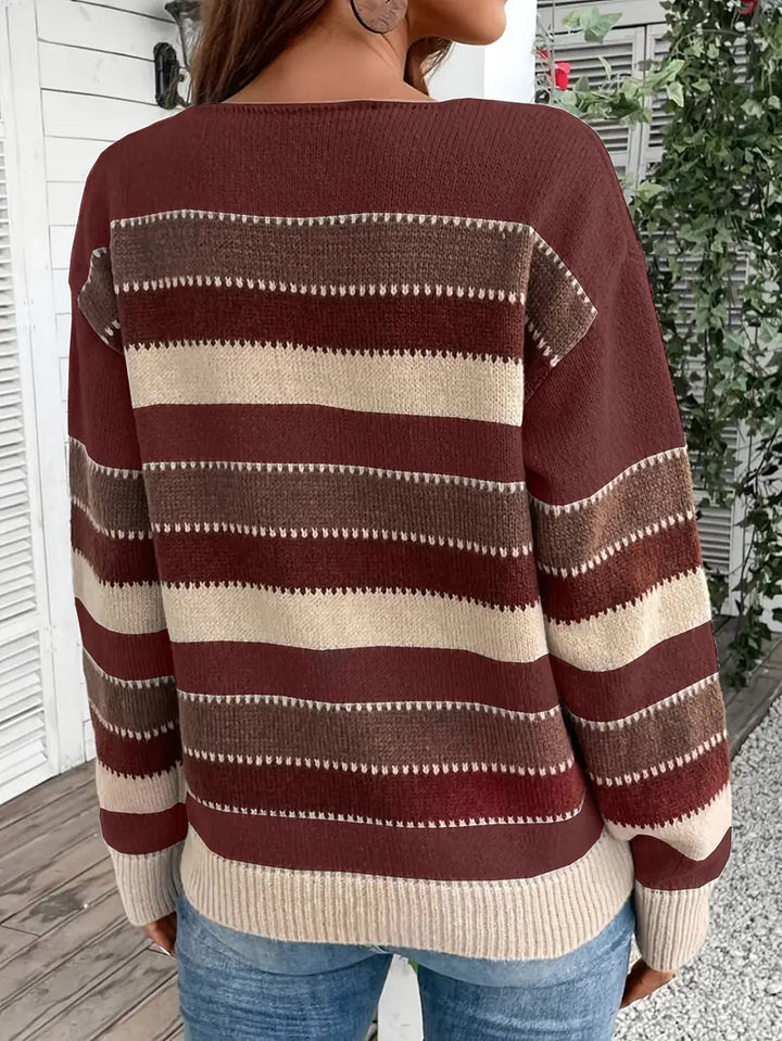 Evdokia - Jersey Casual De Manga Larga