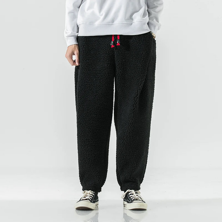 Juaib - Pantalones De Chándal De Forro Polar