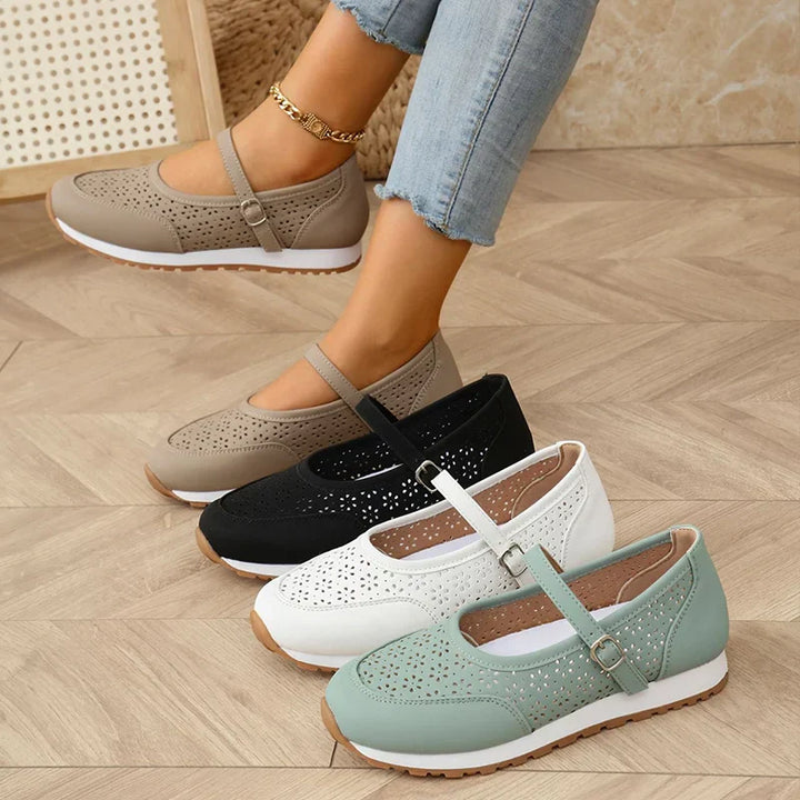 Jewell - Zapatos Ortopédicos Transpirables De Cuero