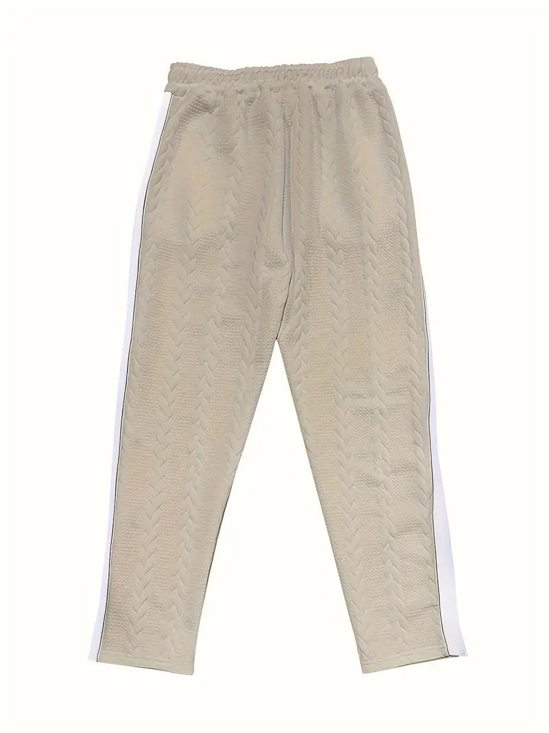 Jonass - Pantalones Anchos De Punto Con Botones Laterales