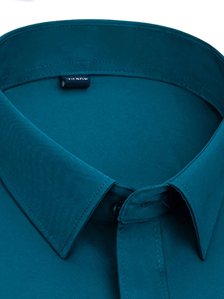 Ezra - Elegante Camisa Entallada Con Botones