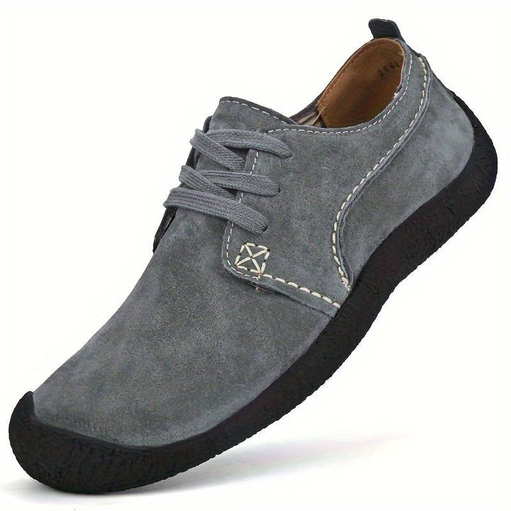 Boyce - Zapatos De Ante Con Cordones Cuero