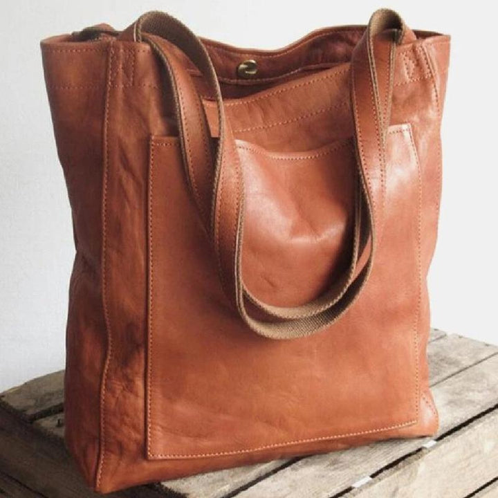 Yasmine - Bolso Tote Clásico de Piel