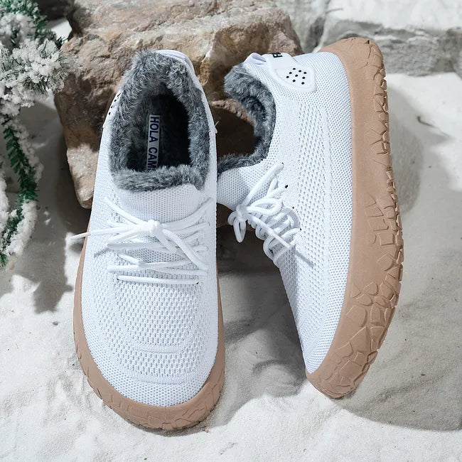 Dyer - Zapatillas con Cordones y Forro de Felpa