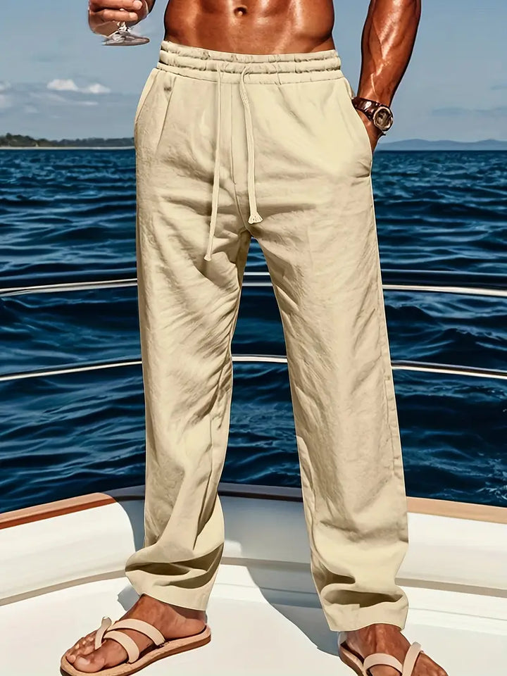 Babaev - Pantalón Elegante De Lino