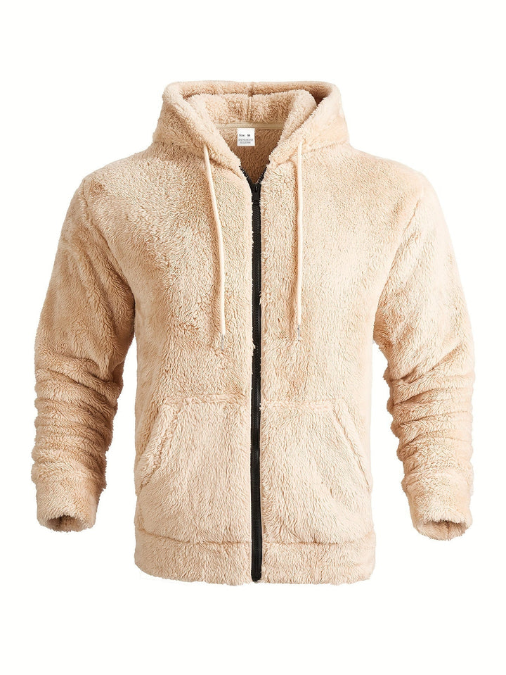 Hessel - Sudadera Con Capucha y Manga Larga Con Cremallera