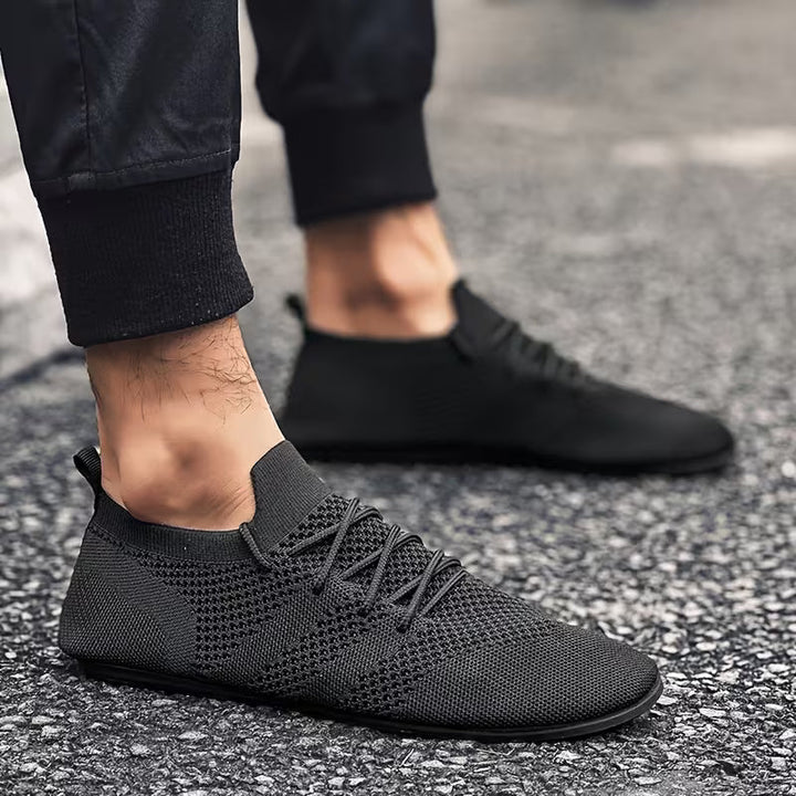 Jouiad - Zapatos de Punto Transpirables Con Cordones