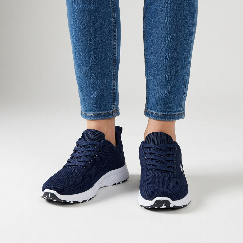 Alixia - Zapatilla Cómoda Con Cordones