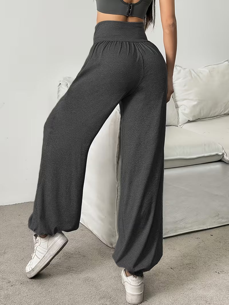 Millora - Pantalones Elásticos, Suaves Y De Pernera Ancha