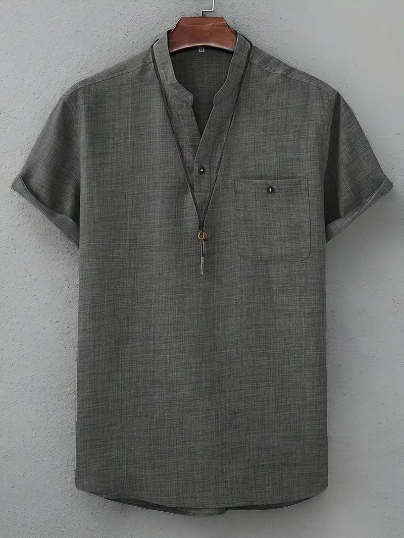 Kieth - Camisa De Manga Corta Con Bolsillo Delantero