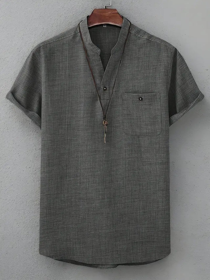 Kieth - Camisa De Manga Corta Con Bolsillo Delantero