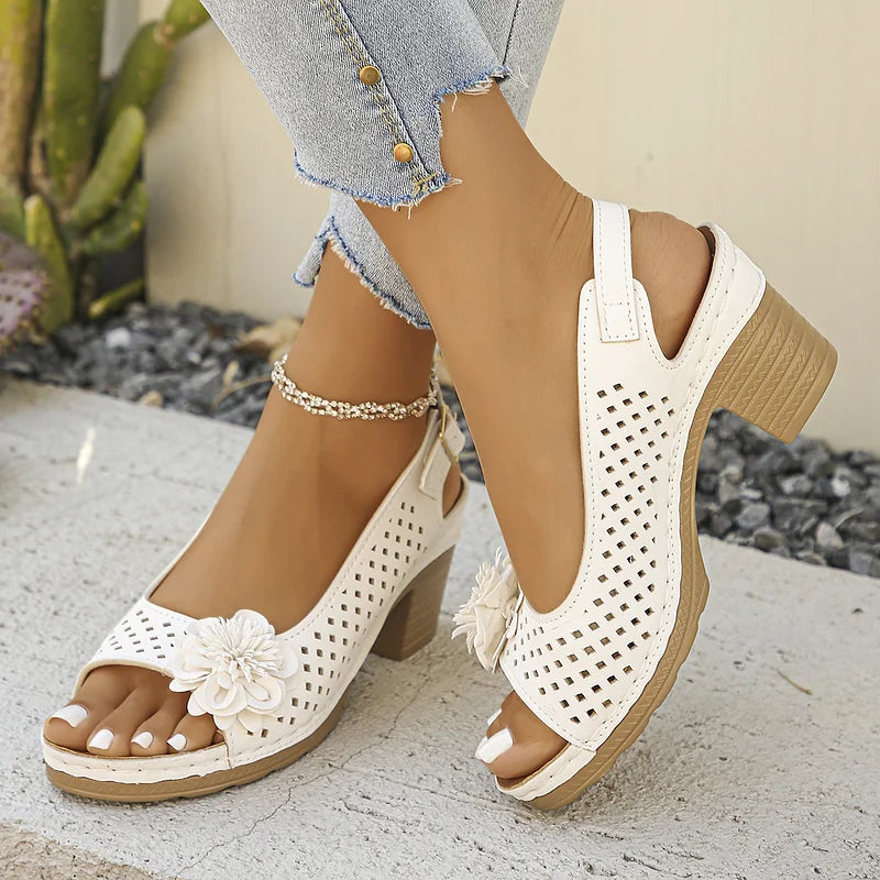 Imogen - Cómodas Abierto Dedo Del Pie Sandalias
