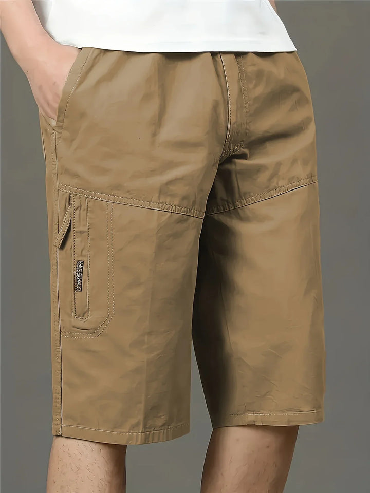 Stepan - Pantalones Cortos Carga Transpirables y Con Múltiples Bolsillos