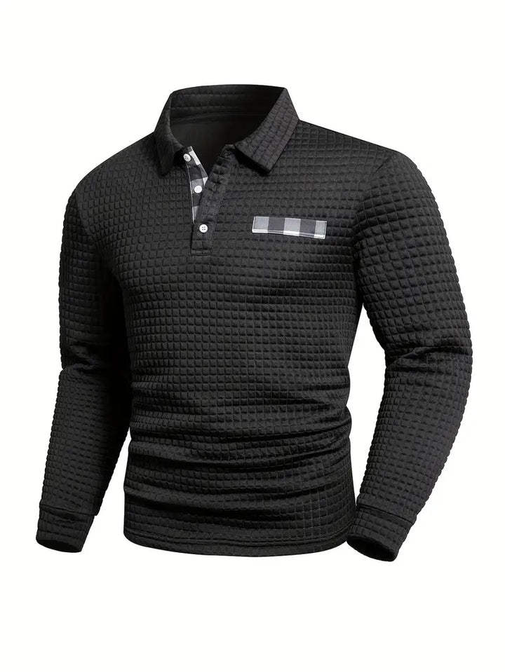 Hughes - Camisa Informal De Punto Grueso Con Botones