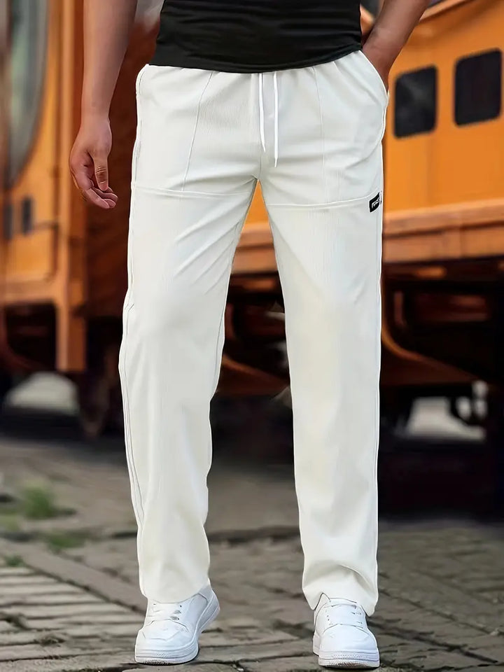 Travys - Pantalones Deportivos Informales Con Bolsillos