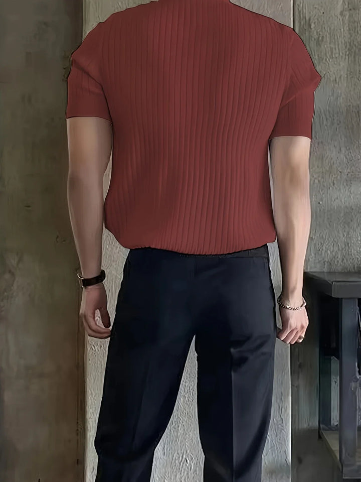 Avgustin - Polo Informal De Manga Corta
