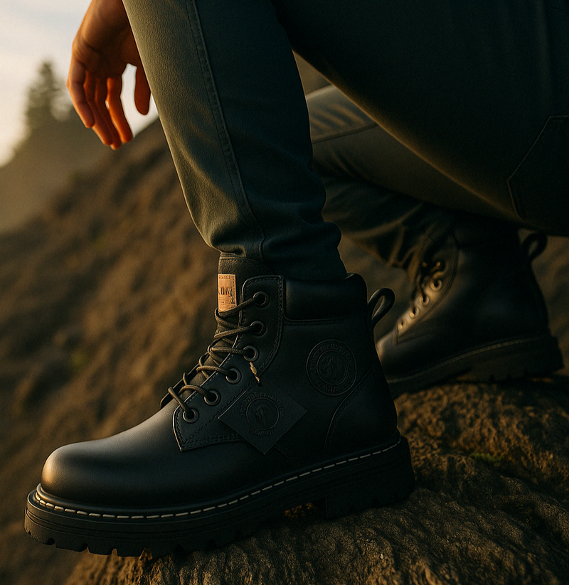 Jerrod  - Botines Impermeables Con Cordones
