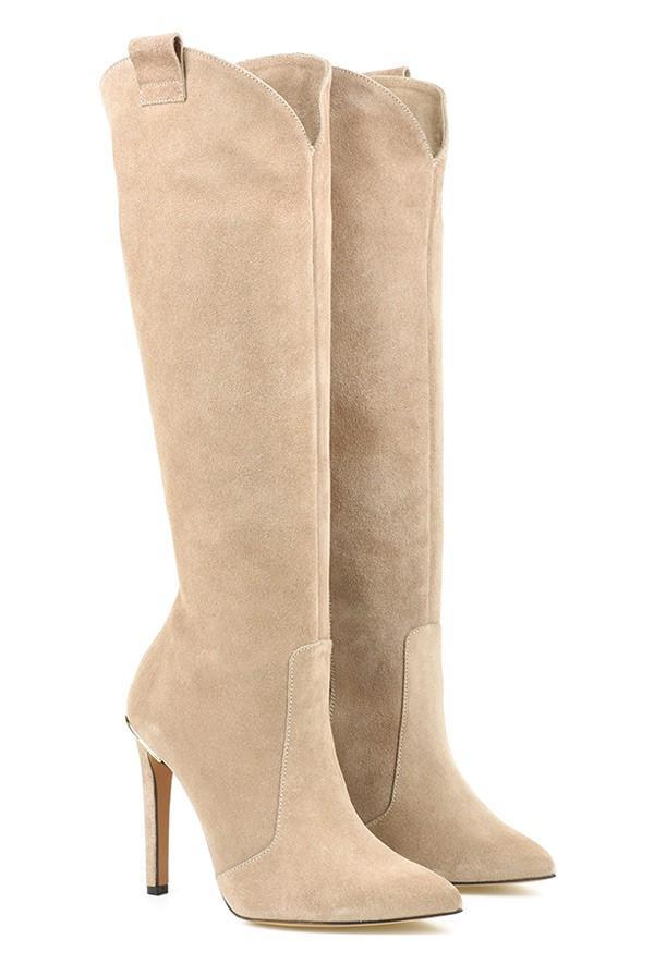 Elysse - Botas De Tacón Con Cremallera Lateral