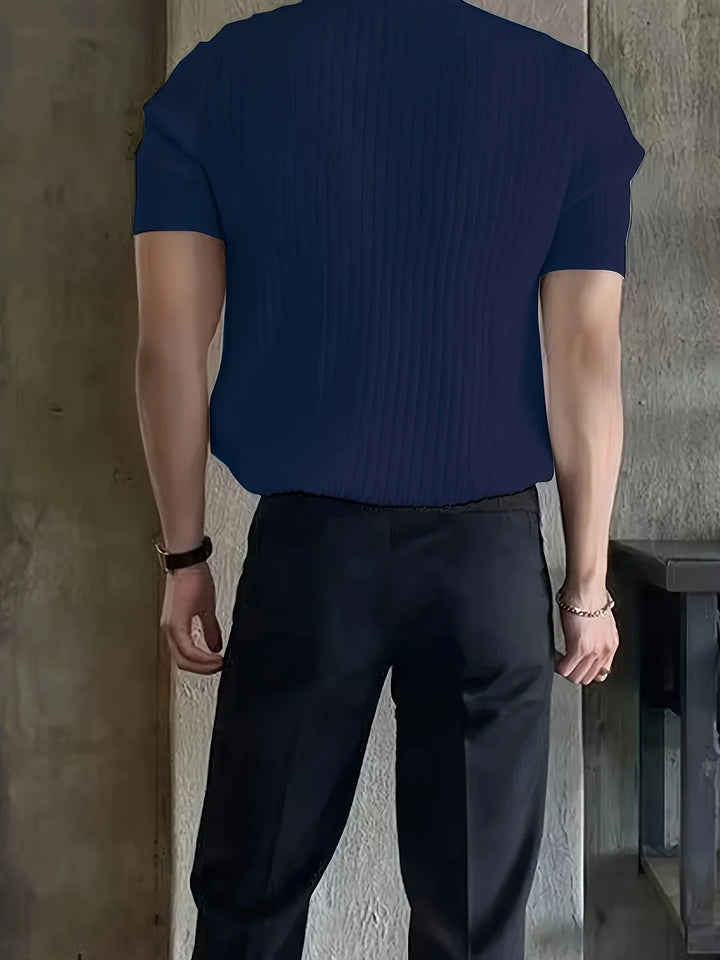 Avgustin - Polo Informal De Manga Corta
