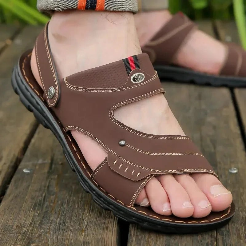 Haddin - Sandalias Con Correas Ajustables