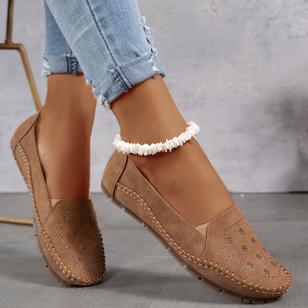 Lyrissa - Zapatos Cosidos Cómodos