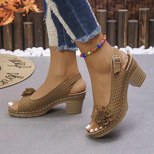 Imogen - Cómodas Abierto Dedo Del Pie Sandalias
