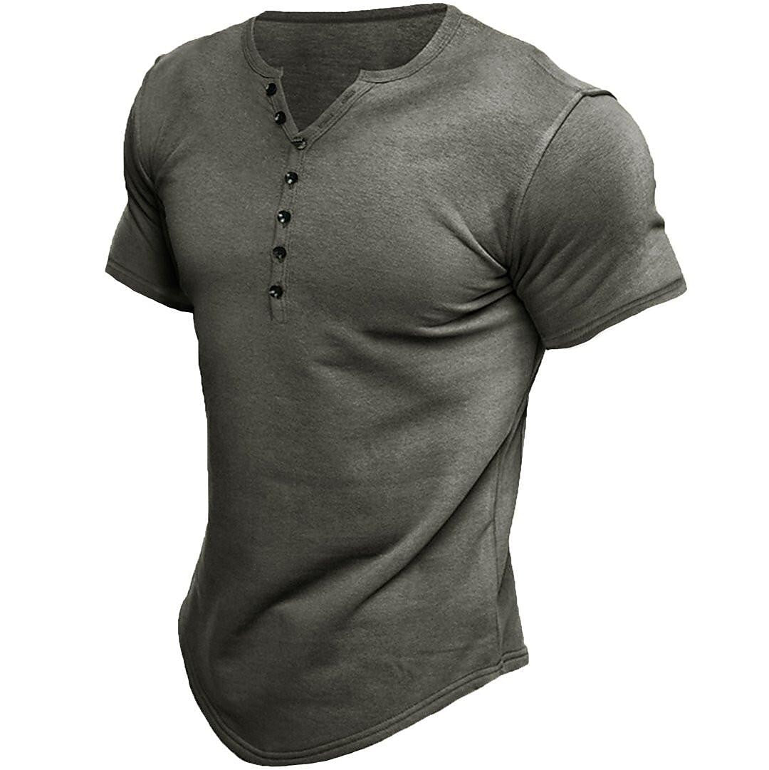 Roberto - Camiseta Casual de Manga Corta