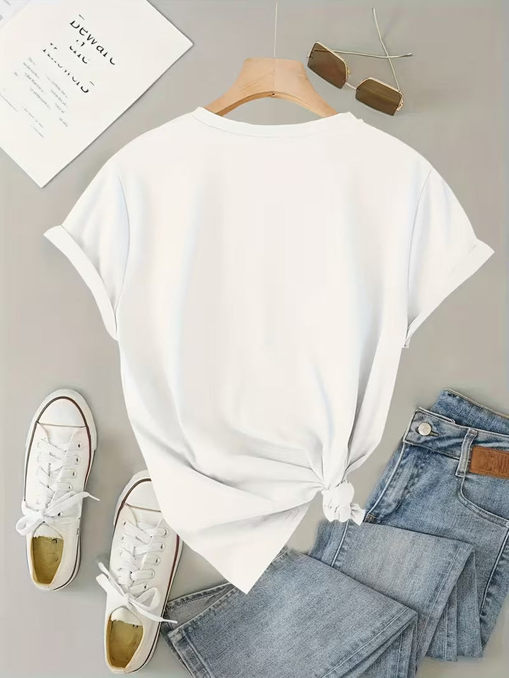 Nimina - Camiseta Con Diseño Gráfico Elegante