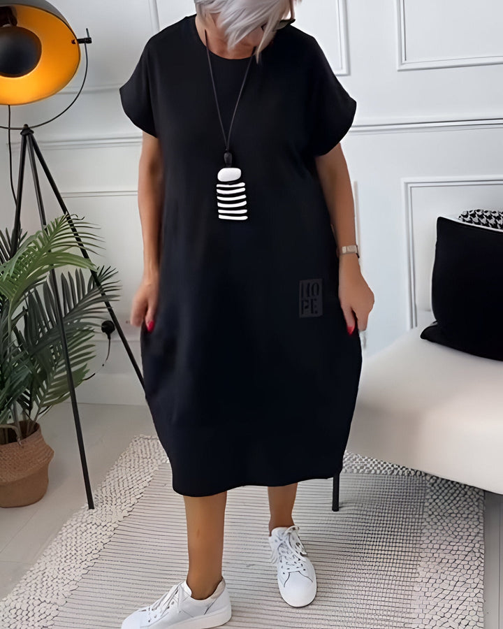 Jocelyn  - Vestido Informal y Cómodo Con Bolsillos
