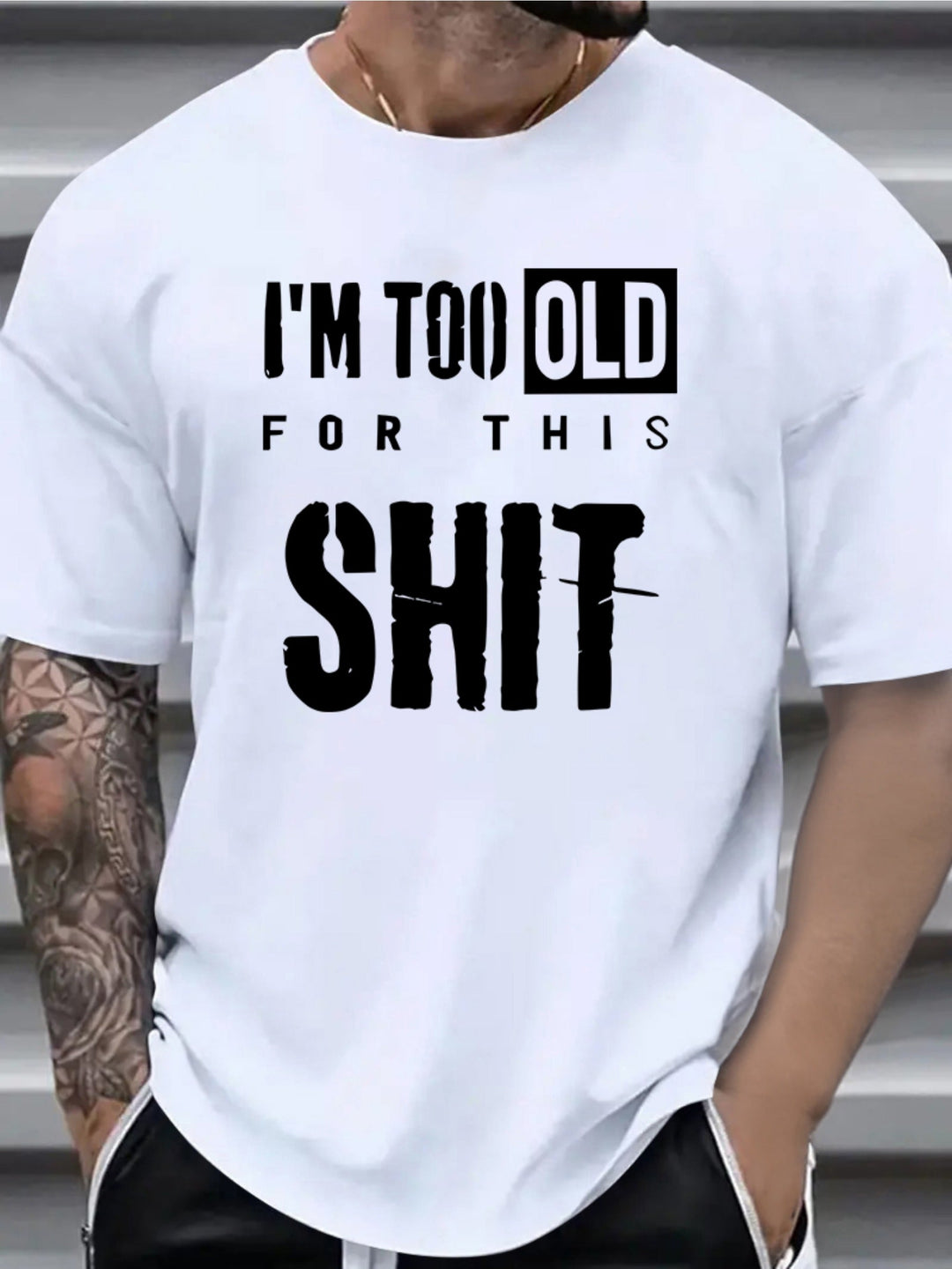 Marcin – Camiseta Elegante Con Cuello Redondo