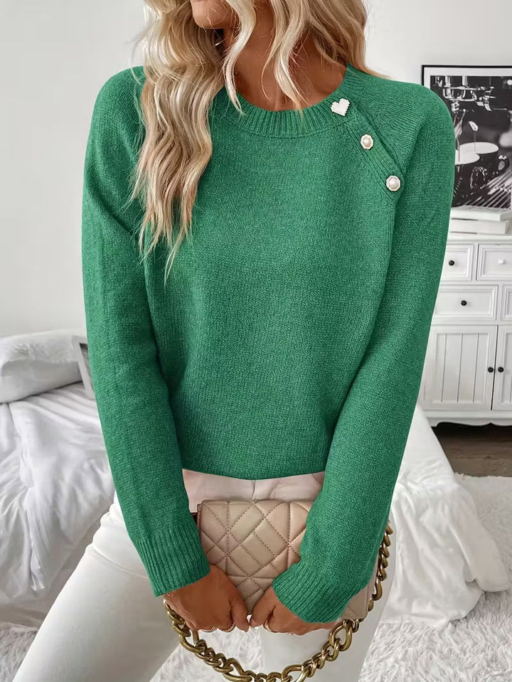 Hilarina - Jersey De Manga Larga De Punto