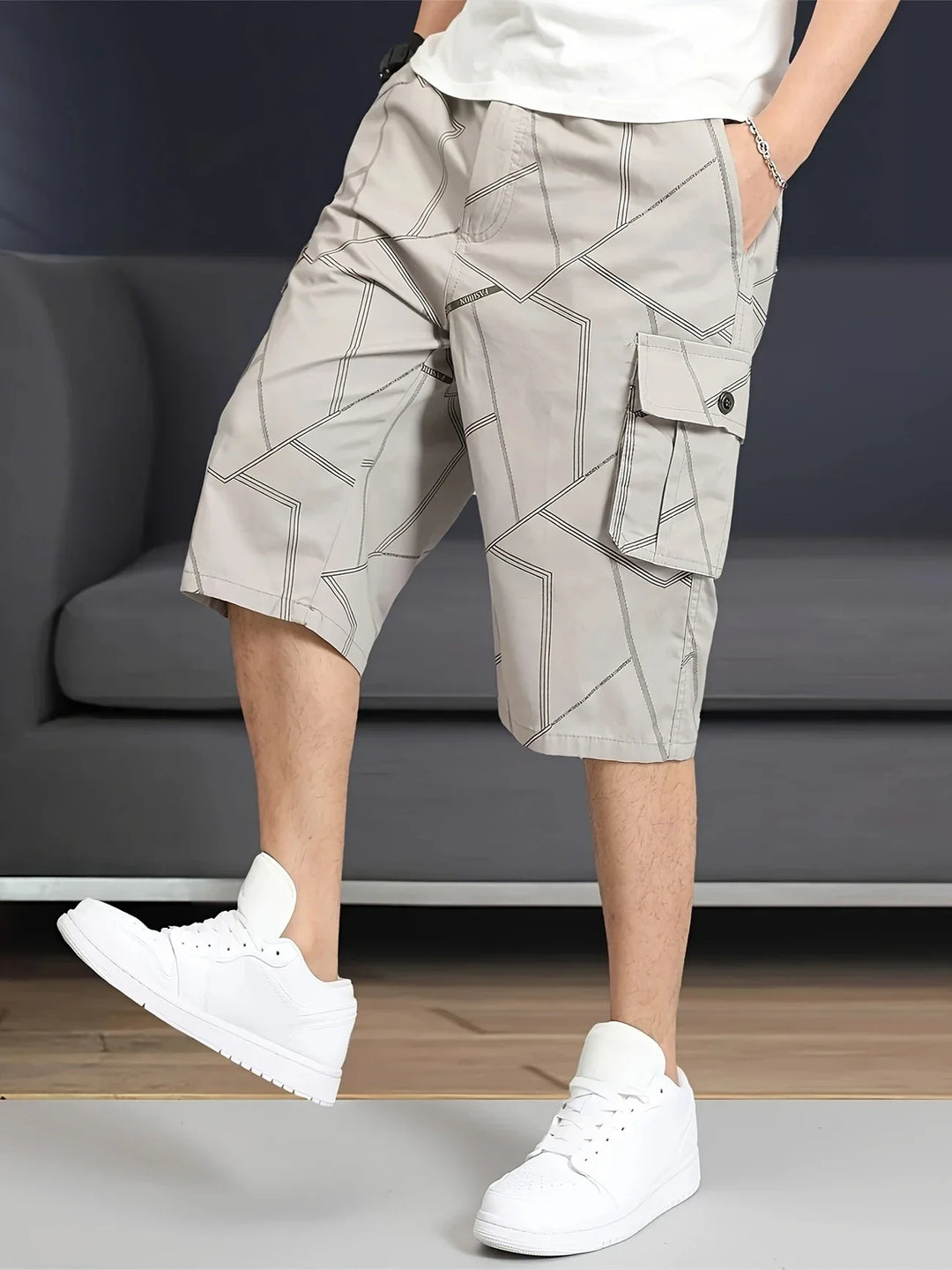 Hazlewood - Pantalones Cortos Carga Informales Para Verano