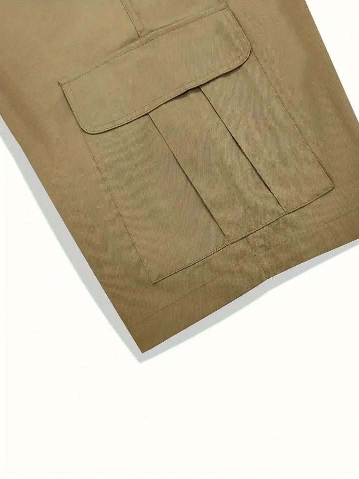 Detlev - Pantalones Cortos Elegantes Y Holgados