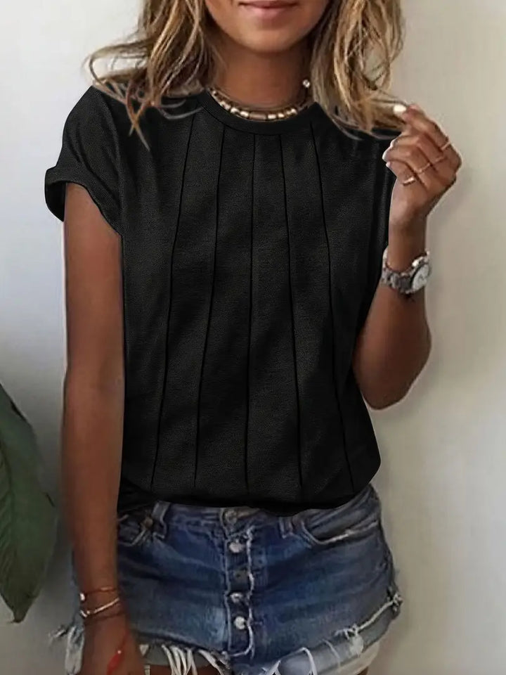Vitaliya - Camiseta Casuales De Manga Corta