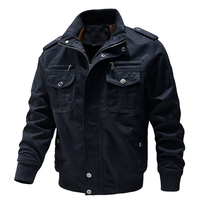 Miltin - Chaqueta Bomber Militar De Estilo Cargo
